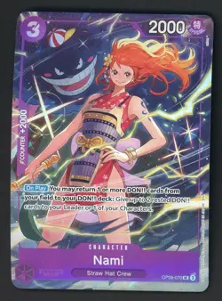 Nami OP09-070 UC Premium Card Collection Best Selection Vol.4 One Piece - Image 1