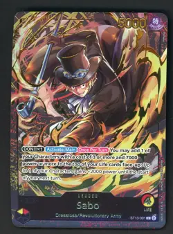 Sabo (Premium Card Collection -Leader Collection-) ST13-001 One Piece - Image 1