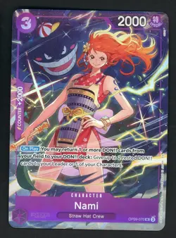 Nami OP09-070 UC Premium Card Collection Best Selection Vol.4 One Piece - Image 1