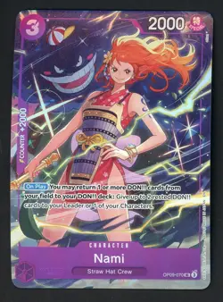 Nami OP09-070 UC Premium Card Collection Best Selection Vol.4 One Piece - Image 1