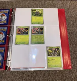 Pokemon S&V Stellar Crown Card Lot Of 162 New NM W/ Binder (Base,Holos,Reverse) - Image 4