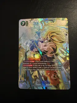 Son Goku FB05-119 Alternate Art Secret Rare New Adventure Dragon Ball Super Card - Image 1