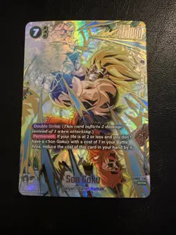 Son Goku FB05-119 Alternate Art Secret Rare New Adventure Dragon Ball Super Card - Image 4