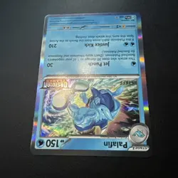 Pokemon SV Scarlet & Violet Promo Palafin 036 Prerelease Staff Card NM Condition - Image 3