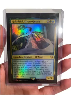 Magic: The Gathering 100 Card Lot Foil Galadriel Elven-Queen LOTR Set - Image 1