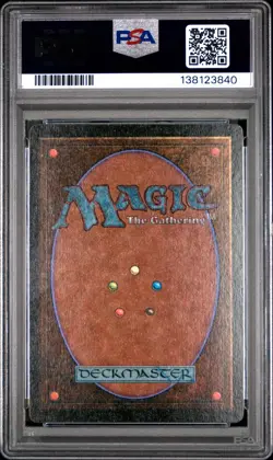 MTG - Brainwash - ALTERNATE 4th Edition Magic - Graded PSA 8 - Image 2