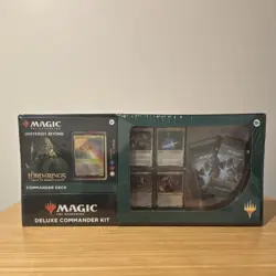 Magic: The Gathering Lord of the Rings Deluxe Commander Kit Collectors Edition - Image 1