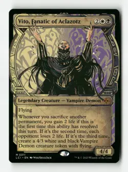 Vito, Fanatic of Aclazotz (Showcase) - The Lost Caverns of Ixalan (LCI) - Image 1