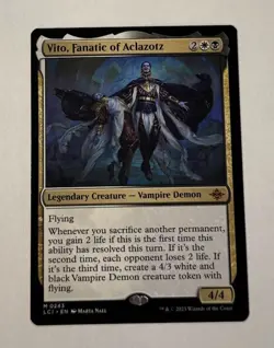 MTG Vito, Fanatic of Aclazotz - The Lost Caverns Of Ixalan LP - Image 1