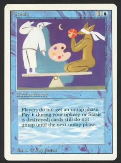 ***Stasis*** MTG Revised Magic Kid Icarus - Image 1