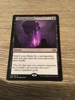 1x Unmarked Grave -Near Mint- Modern Horizons 2 MTG - Image 1