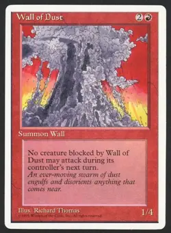 ***Wall of Dust*** MTG Alternate 4th Edition Magic Kid Icarus - Image 1