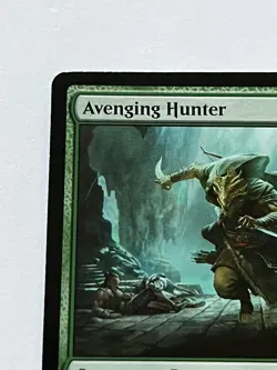 Avenging Hunter 215 MTG D&D Battle for Baldur’s Gate 2022 Mint - 9.0 + Non Foil - Image 5