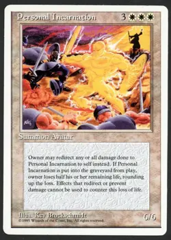 ***Personal Incarnation*** MTG Alternate 4th Edition Magic Kid Icarus - Image 1