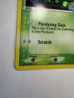 Pokemon TCG Treecko EX Crystal Guardians Reverse Holo Common 67/100 2006 40 HP - Image 3