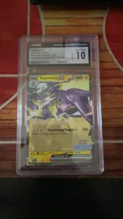 Pokemon Toxtricity ex Illustration Contest 2024 Winner 215 Promo CGC 10 - Image 1