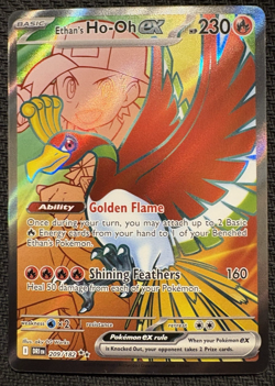 Pokemon TCG Ethan's Ho-Oh ex 209/182 Sv10 Destined Rivals - Image 1