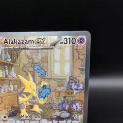 Pokemon Alakazam EX 201/165 Special Illustration Rare SIR Scarlet Violet 151 NM - Image 3