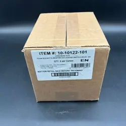 Pokemon Team Rocket's Mewtwo EX League Battle Deck 6 Box Case Factory Sealed - Image 1