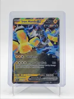 IRON HANDS EX 2025 POKEMON PRISMATIC EVOLUTIONS DOUBLE RARE 031/131 Q5542 - Image 1