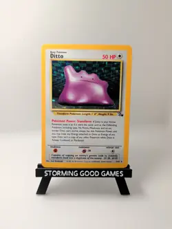 Ditto Holo - Pokemon Fossil 3/62 Unlimited - Image 1