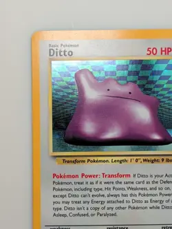 Ditto Holo - Pokemon Fossil 3/62 Unlimited - Image 4