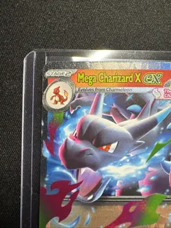 Pokemon TCG Mega Charizard X EX 013/094 Phantasmal Flames Holo Double Rare 360HP - Image 2