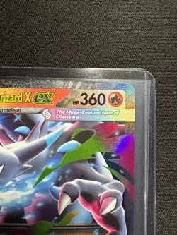 Pokemon TCG Mega Charizard X EX 013/094 Phantasmal Flames Holo Double Rare 360HP - Image 3