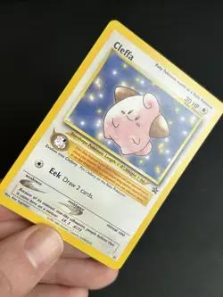 Pokemon TCG Cleffa 31/53 Wotc Promo Black Star NM - Image 3
