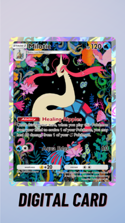 Milotic Full Art Secluded Springs Pokemon TCG Pocket 1 Star ⭐ (English) - Image 1