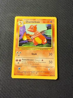 Chameleon 24/102 - Pokemon Base Set Unlimited (2) LP - Image 1