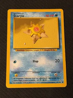 Staryu 65/102 - Pokemon Base Set Unlimited 1 - Image 1