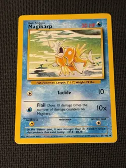 Magikarp 35/102 - Pokemon Base Set Unlimited 1 - Image 1