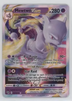 Mewtwo VSTAR Pokemon Sword & Shield Pokemon Go #031 - Image 1