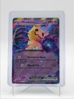 MIMIKYU EX 2025 POKEMON JOURNEY TOGETHER DOUBLE RARE 069/159 Q5542 - Image 1