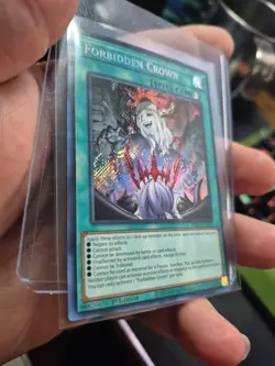 Yugioh Forbidden Crown 1st ed BPRO-EN067 Secret rare NM - Image 2
