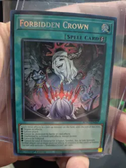 Yugioh Forbidden Crown 1st ed BPRO-EN067 Secret rare NM - Image 4