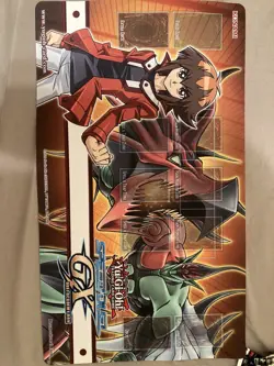 Yu-Gi-Oh! Speed Duel Jaden Yuki Flame Wingman Official Playmat Rare Prize - Image 1