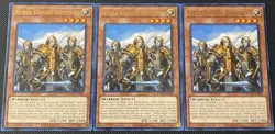 Noble Knight Brothers MAGO-EN083 Maximum Gold 1st Edition (x3) Yugioh - Image 1