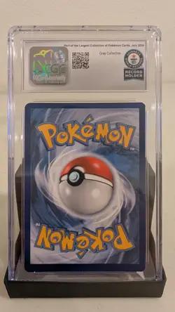 Pokemon CGC Thwackey 017/198 Reverse Holo Card *World Record Breaks* - Image 2