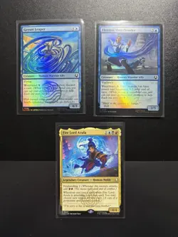 Avatar The Last Airbender/ Magic The Gathering 3 Card Lot Mint Bundle - Image 1