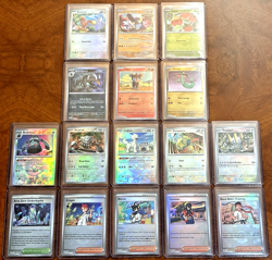(16) Pokemon Prismatic Evolution Reverse Holo Masterball / Pokeball Card Lot: NM - Image 1