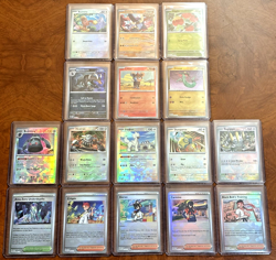 (16) Pokemon Prismatic Evolution Reverse Holo Masterball / Pokeball Card Lot: NM - Image 2