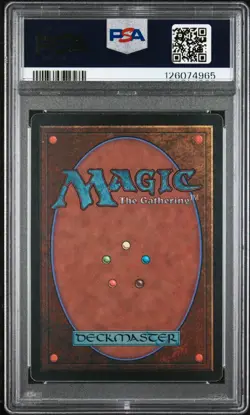 MTG - Forest - ALTERNATE 4th Edition Magic - Graded PSA 8 - Image 2