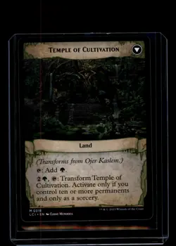MTG Ojer Kaslem, Deepest Growth (Showcase) #318 Mythic LCI - Image 2