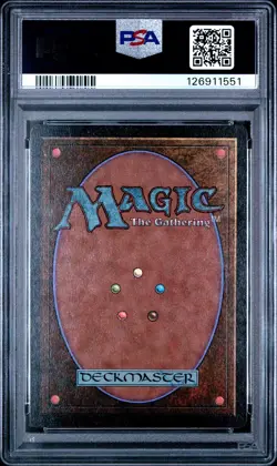 MTG - Shanodin Dryads - ALTERNATE 4th Edition Magic - Graded PSA 8 - Image 2