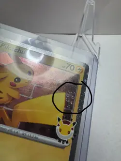 Pikachu 051/162 SWIRL 🌀 Cosmos Holo - Pokemon Day 2026 Stamped Promo TCG - Image 1