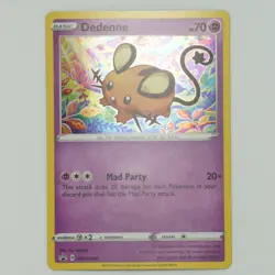 Dedenne SWSH080 Black Star Promo Pokemon Card - Image 2