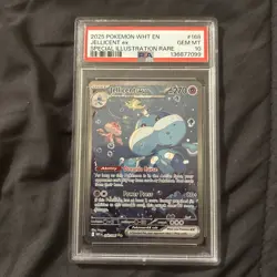 2025 POKEMON WHT EN-WHITE FLARE SPECIAL ILLUSTRATION RARE JELLICENT EX PSA 10 - Image 1