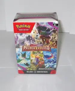 NEW Pokemon TCG Scarlet & Violet Paldea Evolved Booster Bundle Box SEALED - Image 2